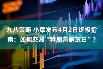 九八策略 小摩发布4月2日终极指南：如何交易“特朗普解放日”？