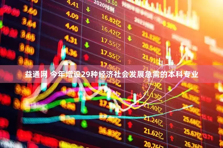 益通网 今年增设29种经济社会发展急需的本科专业